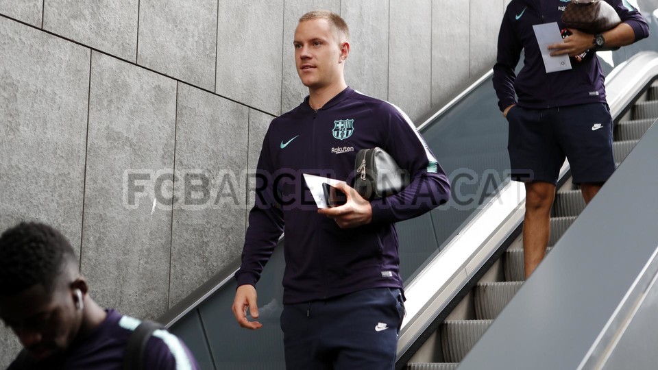 Dàn sao Barcelona đã có mặt ở thủ đô Madrid - Bóng Đá