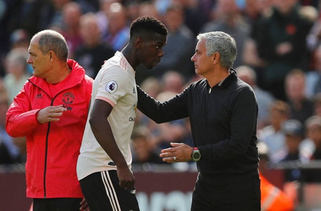 Cận cảnh: Rời sân, Pogba không thèm nhìn mặt Mourinho - Bóng Đá