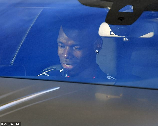Ảnh Pogba tới sân tập - Bóng Đá