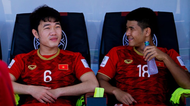 Xuân Trường xuất phát trận tứ kết gặp Jordan với vị trí dự bị.