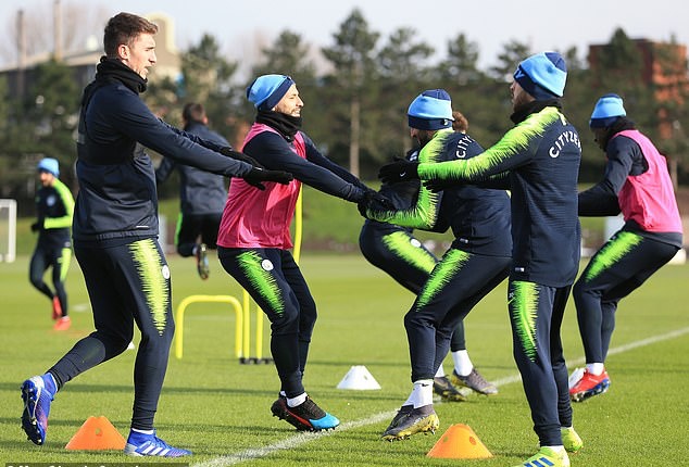 Ảnh Man City tập luyện - Bóng Đá