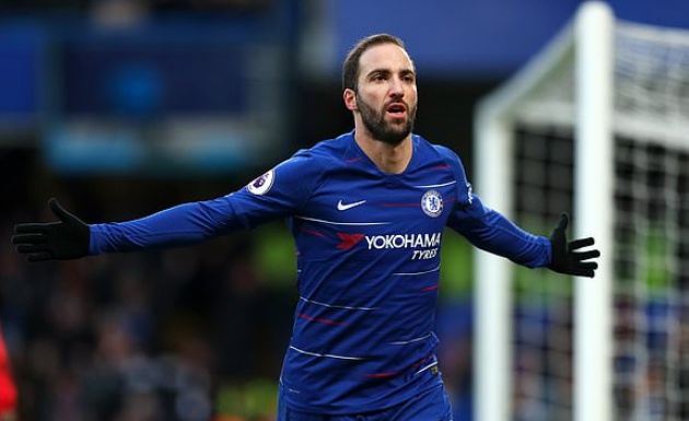 'Mở tài khoản' cho Chelsea, và đây là cách Higuain ăn mừng - Bóng Đá