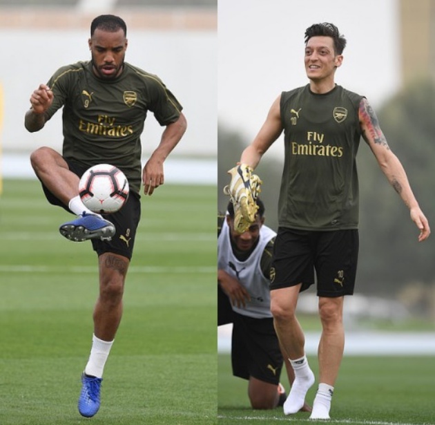 Ảnh Arsenal tập luyện - Bóng Đá