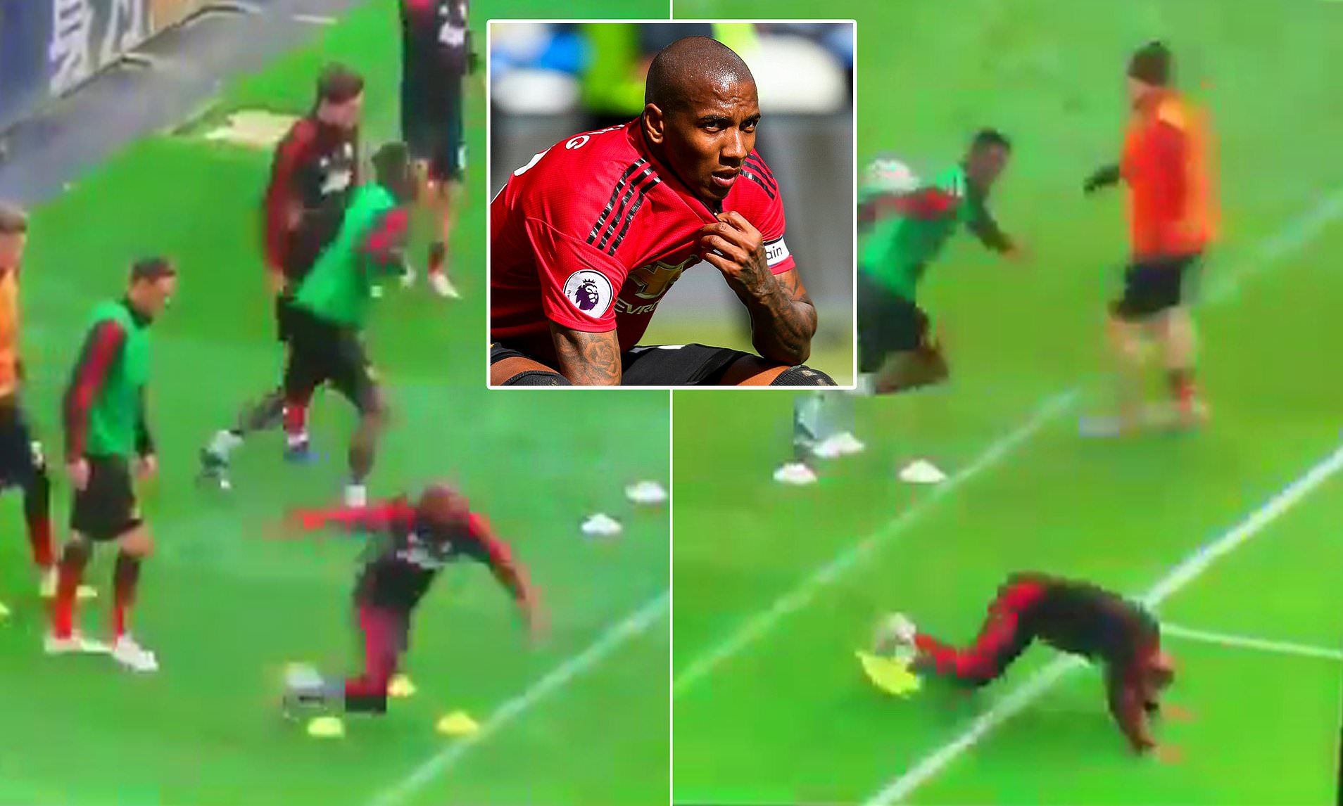 Ashley Young quá tệ, CĐV M.U xấu hổ với hình ảnh này - Bóng Đá
