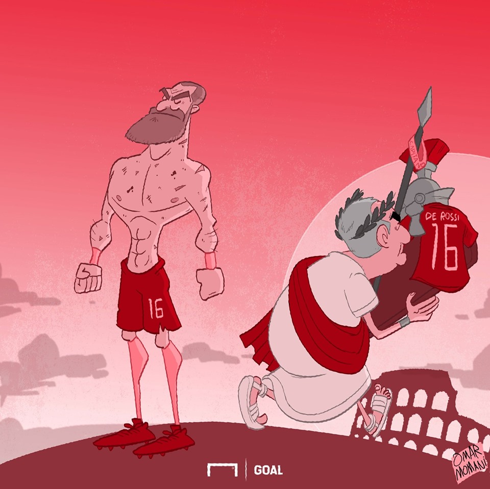 Sau gần 2 thập kỷ thi đấu cho AS Roma, tiền vệ kỳ cựu người Italia - Daniele De Rossi đã quyết định rời Olimpico để tìm kiếm thử thách mới.