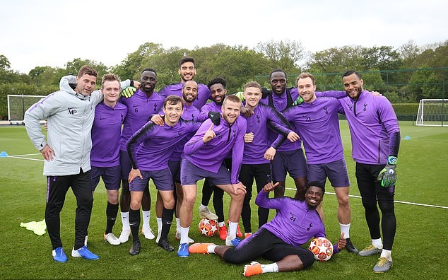 Ảnh Tottenham tập - Bóng Đá
