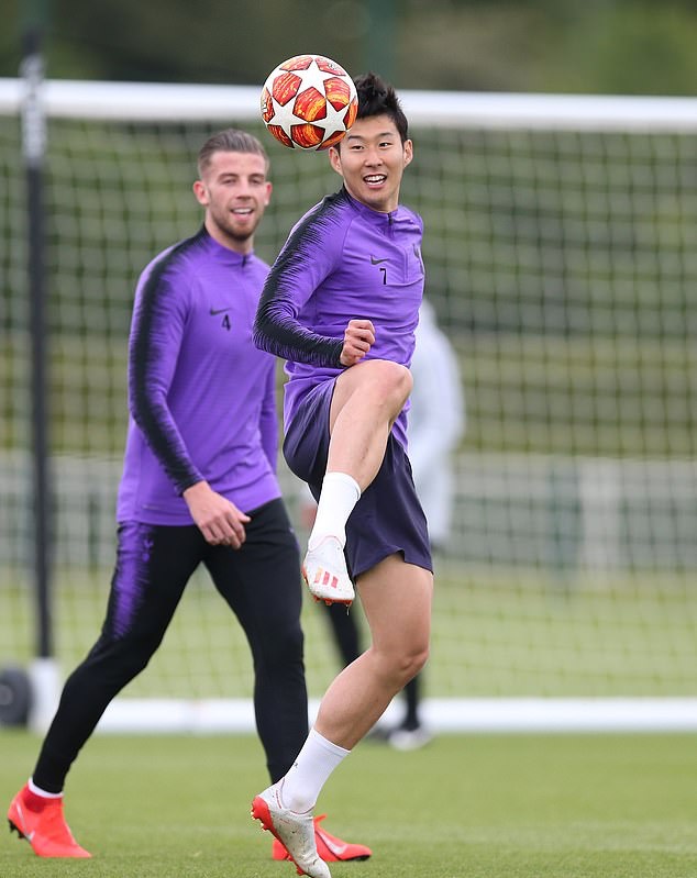 Ảnh Tottenham tập - Bóng Đá