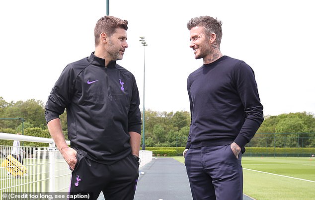 Ảnh Tottenham tập luyện, có Beckham - Bóng Đá