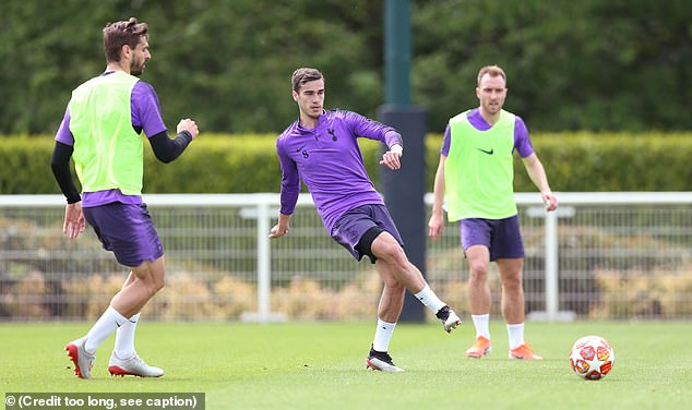 Ảnh Tottenham tập luyện, có Beckham - Bóng Đá