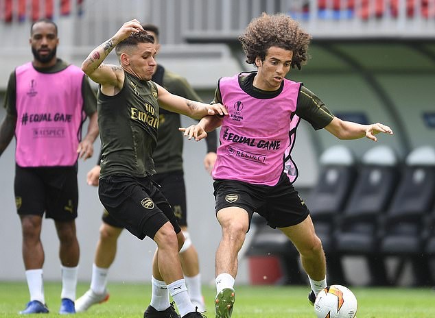 Vừa tới Baku, cầu thủ Arsenal đã lao vào tập luyện cật lực - Bóng Đá