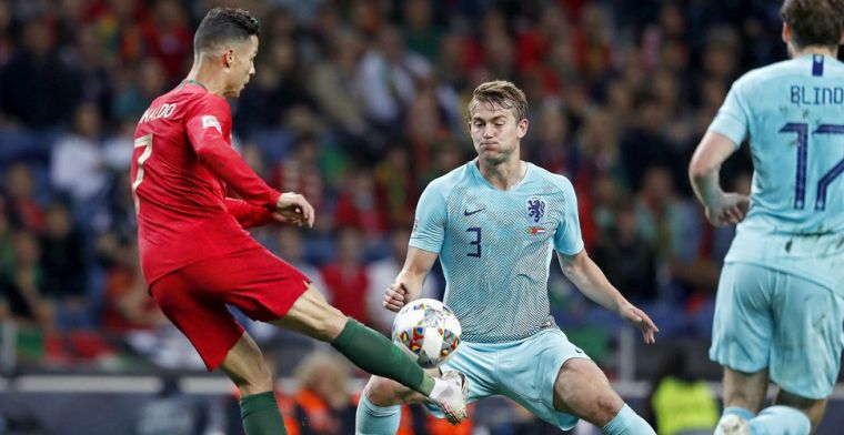 Ronaldo rủ De Ligt sang Juve - Bóng Đá