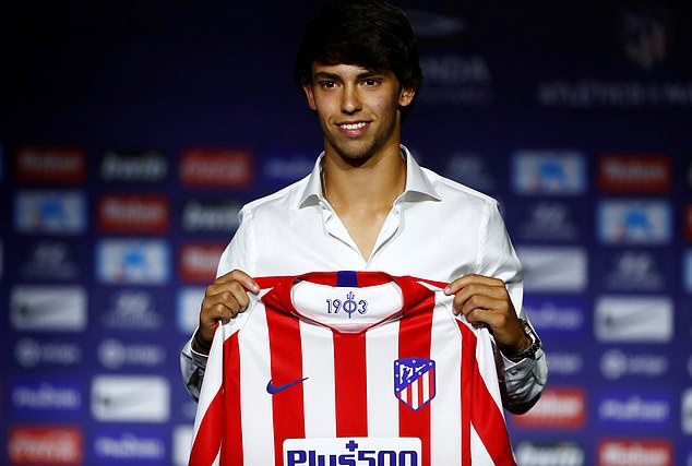 Felix officially unveiled as an Atletico player as new boy enjoys first training session after huge £114m move from Benfica - Bóng Đá
