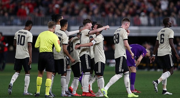 Man United đã có trận đấu giao hữu đầu tiên trong mùa Hè 2019.