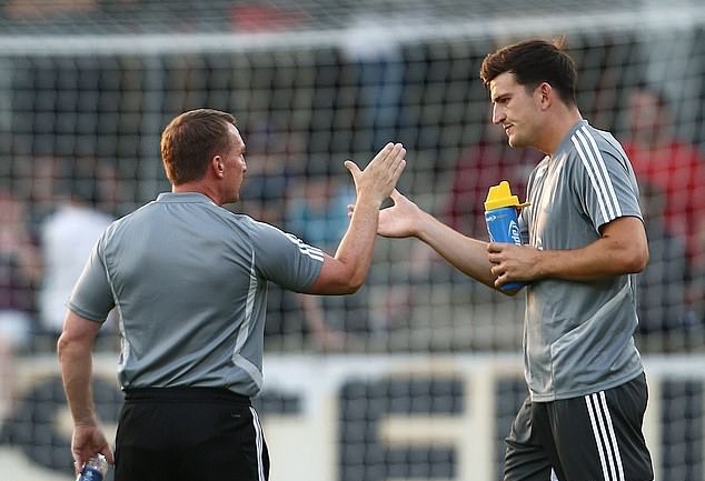 Brendan Rodgers says two Harry Maguire bids from Man Utd and Man City ‘not anywhere near’ club’s valuation - Bóng Đá