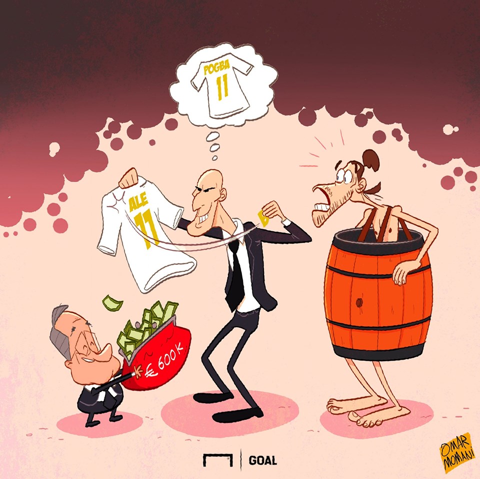 HLV Zinedine Zidane đã quyết chí loại bỏ Gareth Bale để mang về sân Bernabeu bản hợp đồng đắt giá Paul Pogba.