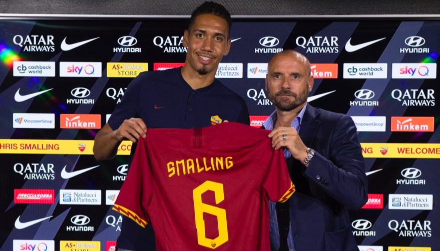 Smalling trong màu áo CLB mới.