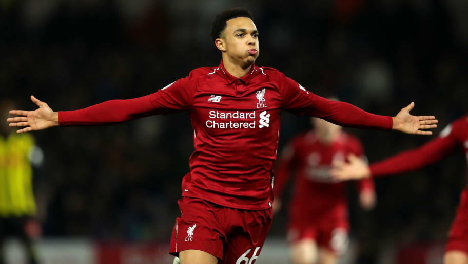 Trent Alexander-Arnold hiện là hậu vệ phải số 1 của tuyển Anh và cả Premier League.