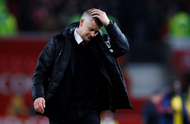 Solskjaer đang gặp áp lực.