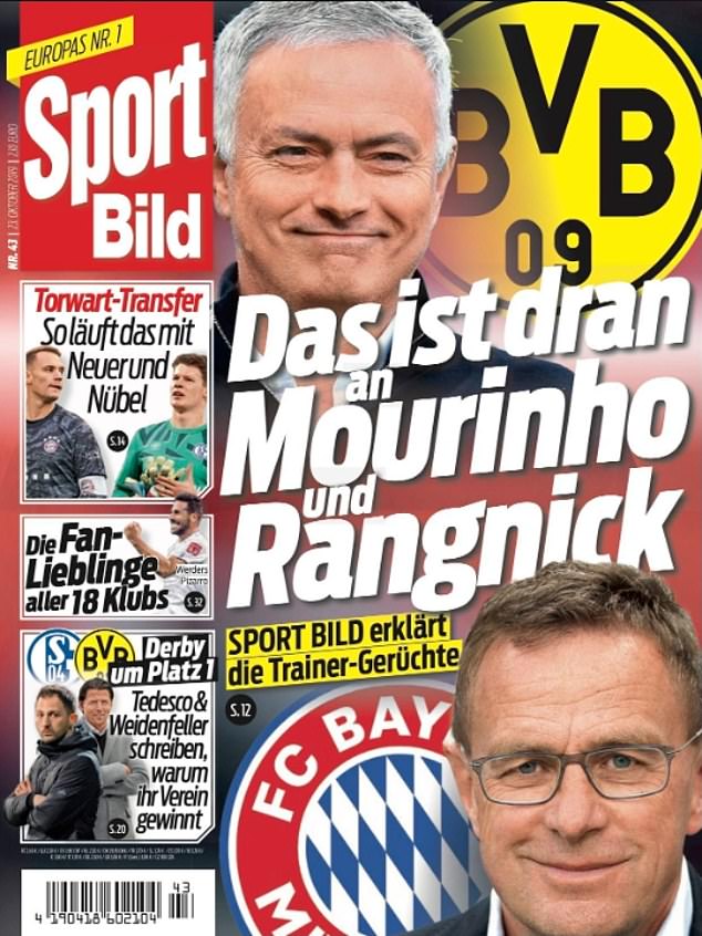 Borussia Dortmund are 'in regular contact with Jose Mourinho' and are trying to convince him to take over as manager - Bóng Đá