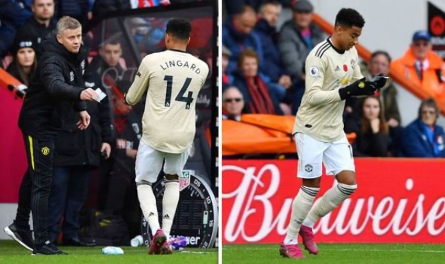 Cười vỡ bụng với loạt ảnh chế Solskjaer trao tờ giấy cho Lingard - Bóng Đá