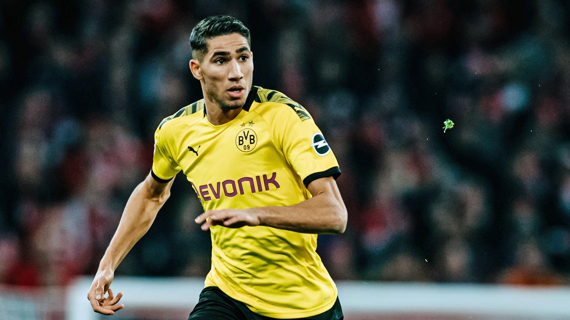 Real Madrid cho gọi lại Achraf Hakimi.