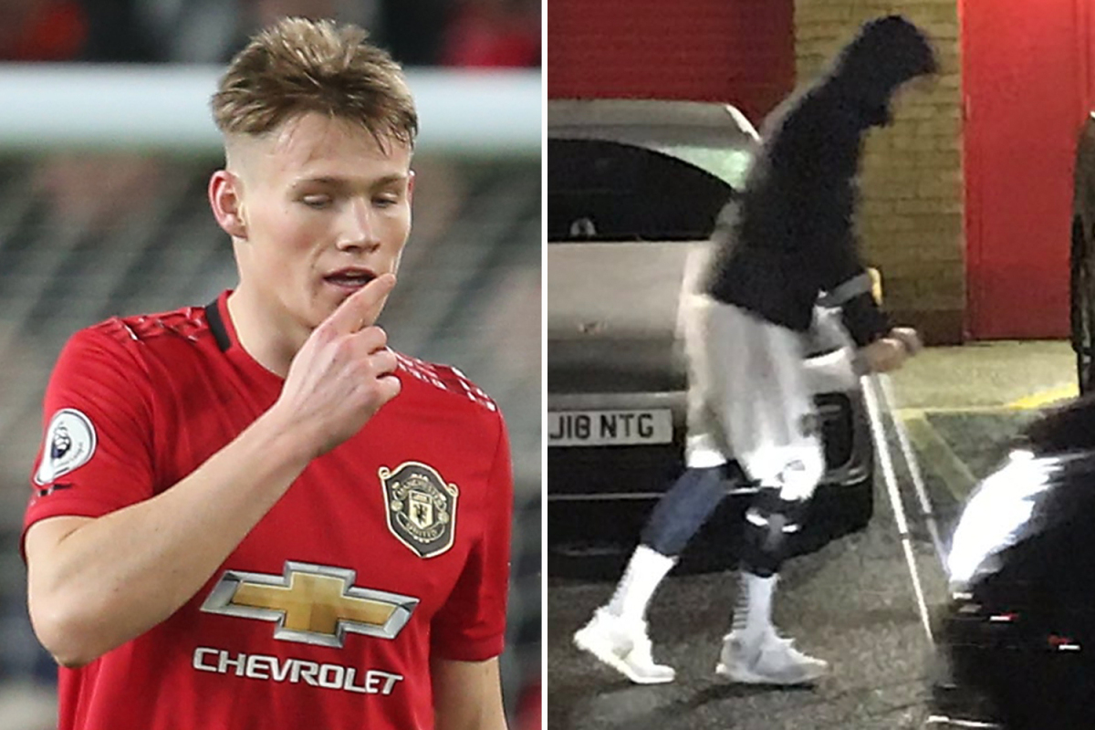 Ảnh tập Man United, Scott McTominay tới đại bản doanh - Bóng Đá