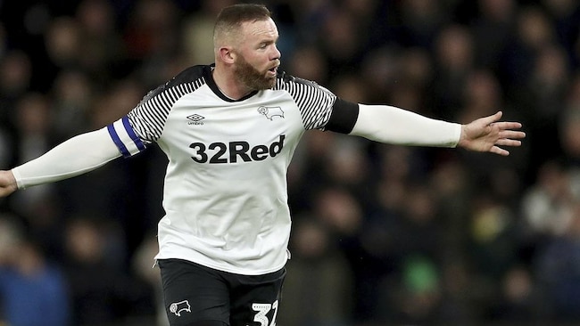 Wayne Rooney provides assist during debut as Derby County beat Barnsley - Bóng Đá