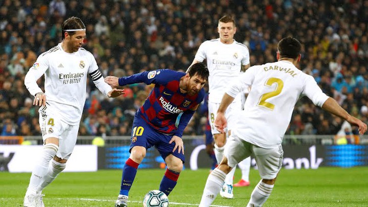 Chùm ảnh Messi ở El Clasico - Bóng Đá