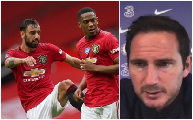 Frank Lampard wary of Manchester United’s threat to Chelsea’s Premier League position - Bóng Đá
