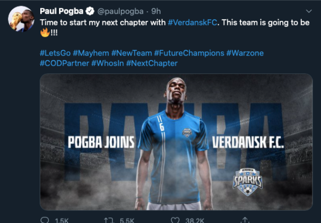 Paul Pogba announces new club after teasing Man Utd fans with 