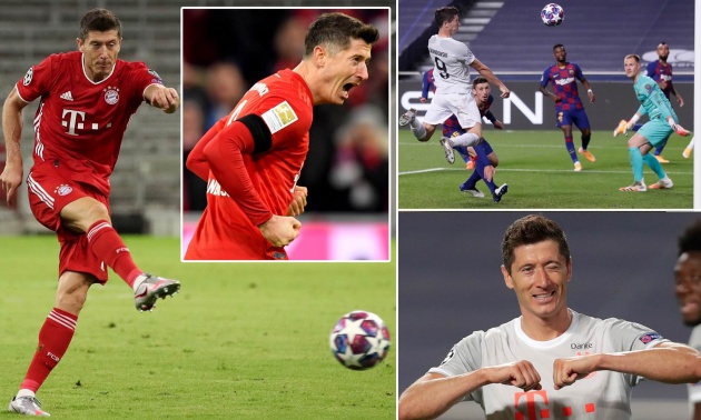 Bayern Munich vs Lyon: Robert Lewandowski's insane stats after Champions League win - Bóng Đá