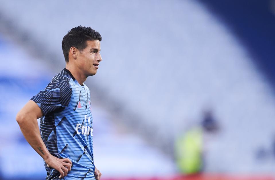 James Rodriguez sắp gia nhập Premier League.