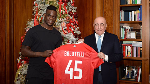 Balotelli tìm được bến đỗ mới.