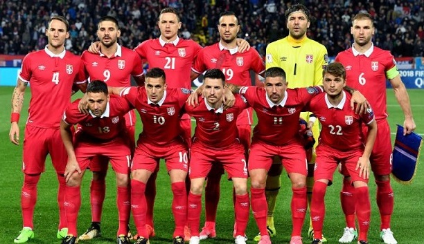 Bảng E, World Cup 2018: Serbia - Kì vọng lớn ở 