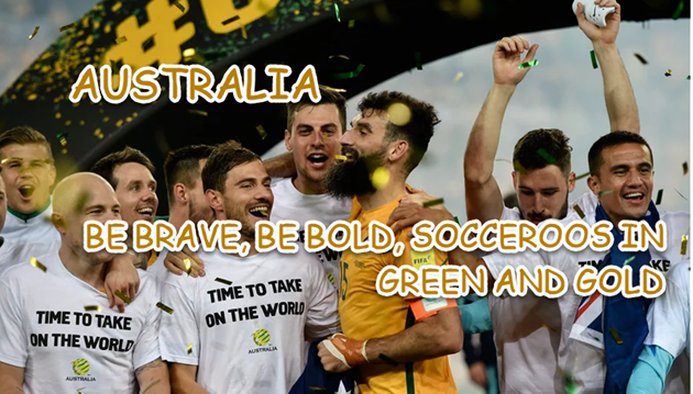 Slogan của 32 đội tuyển tham dự World Cup 2018 - Bóng Đá