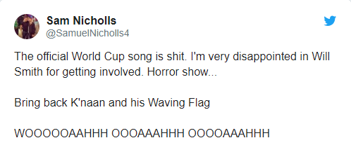 Fan chê thậm tệ ca khúc mới của World Cup - Bóng Đá