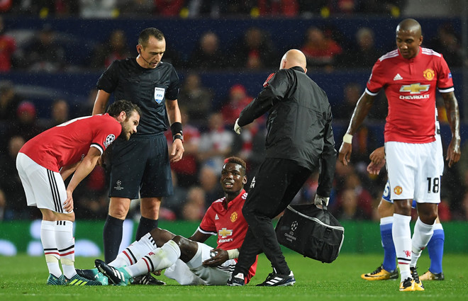 Paul Pogba chưa rõ ngày trở lại.