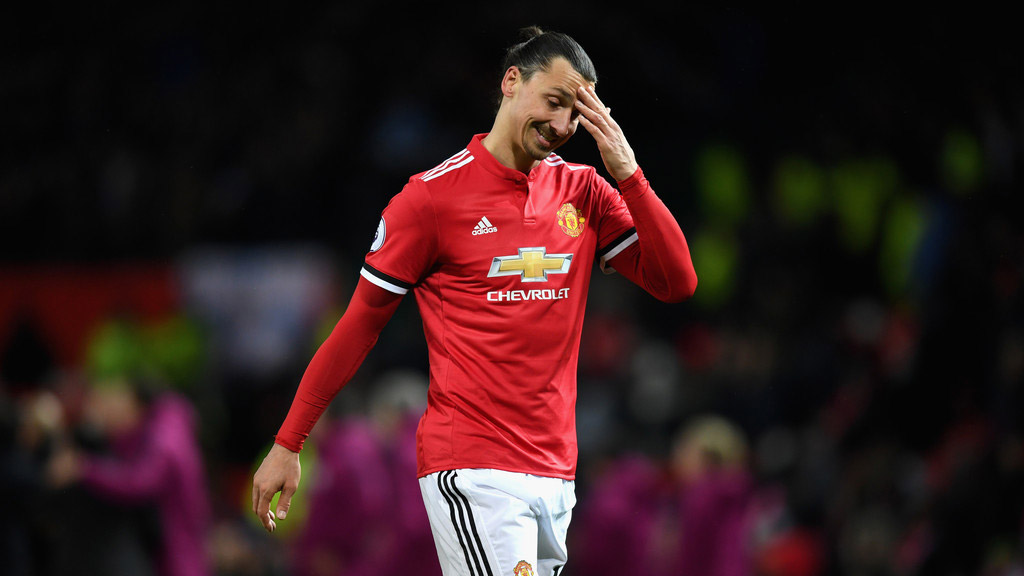 Ibrahimovic chưa có dấu ấn nào sau gần một tháng trở lại.