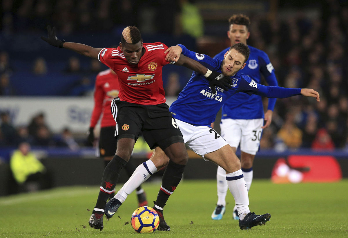 Pogba đã có một màn trình diễn ấn tượng ở Goodison Park rạng sáng hôm qua.