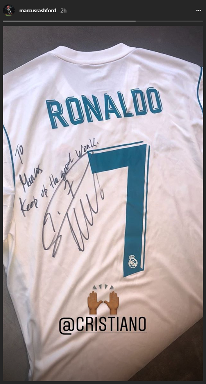 Vào chung kết cúp FA, Rashford được Ronaldo 'dạy dỗ' - Bóng Đá