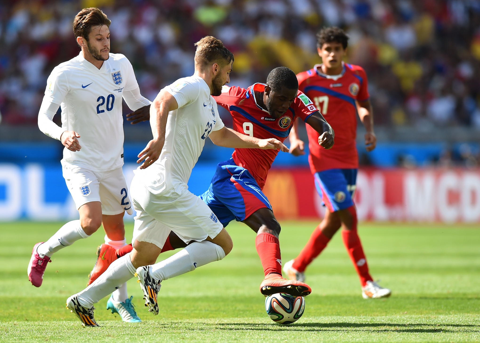 Đội tuyển Anh sẽ có lần gặp lại thú vị với Costa Rica.