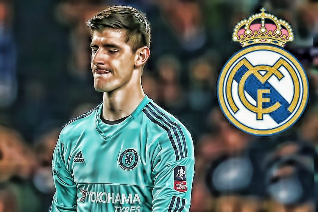 Courtois đang được Real săn đón.