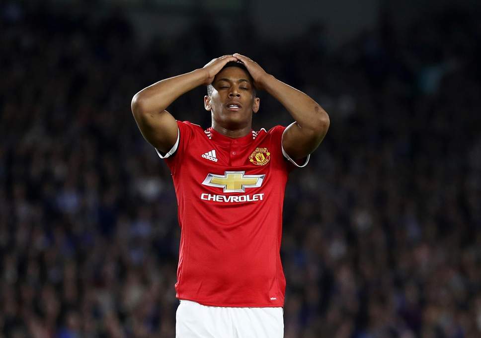 Martial đã bị HLV Deschamps bỏ quên trong chiến dịch VCK World Cup 2018.