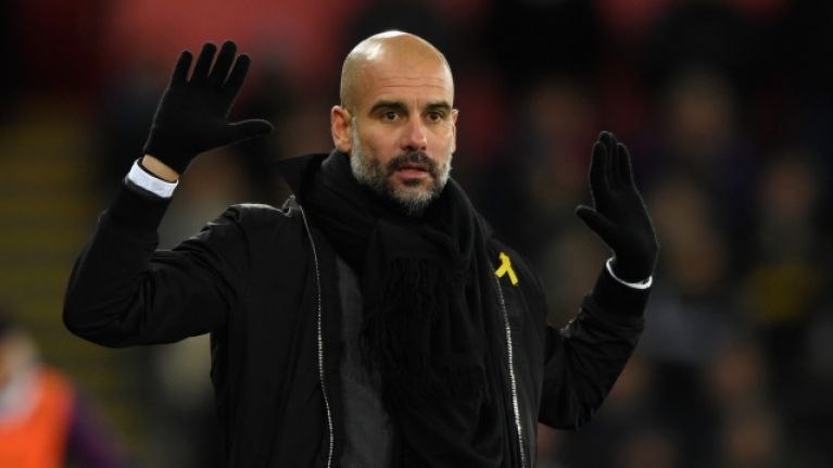 Pep đã có một mùa giải thăng hoa cùng Man City tại Ngoại hạng Anh 2017/18.