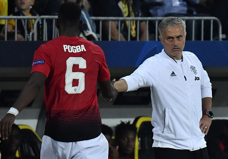 Đây, lý do Mourinho thay Pogba ra sân khi anh có thể hoàn tất cú hattrick - Bóng Đá
