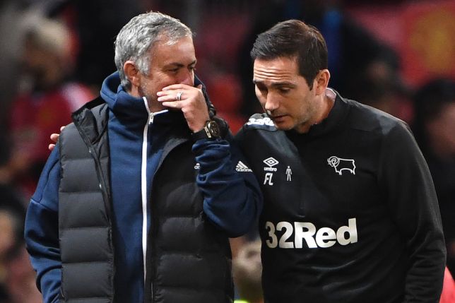 Mourinho tiết lộ điều tâm sự với Lampard sau trận thua Derby County - Bóng Đá