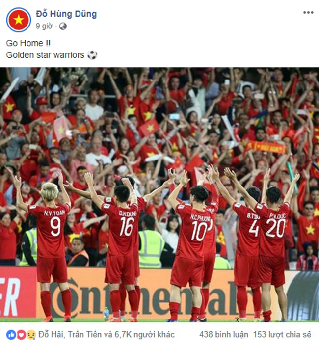 Các tuyển thủ Việt Nam gửi thông điệp đến NHM sau khi chia tay Asian Cup - Bóng Đá