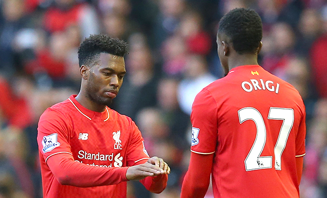 Sturridge và Origi đang dần đánh mất niềm tin ở Liverpool.