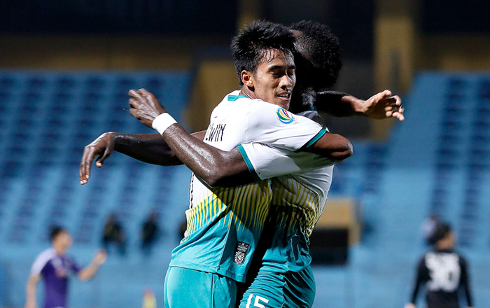 Maung Maung Lwin nổ súng trong chiến thắng 2-0 của Yangon United trước Nagaworld.