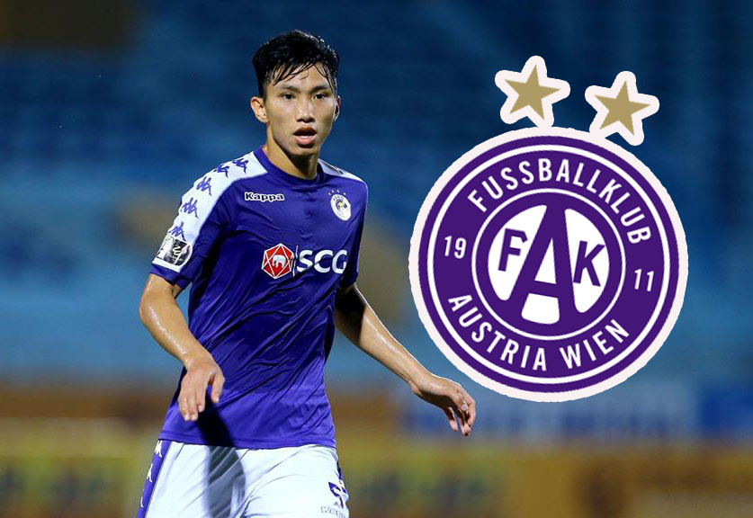 Đoàn Văn Hậu đang được CLB Austria Wien đưa vào tầm ngắm